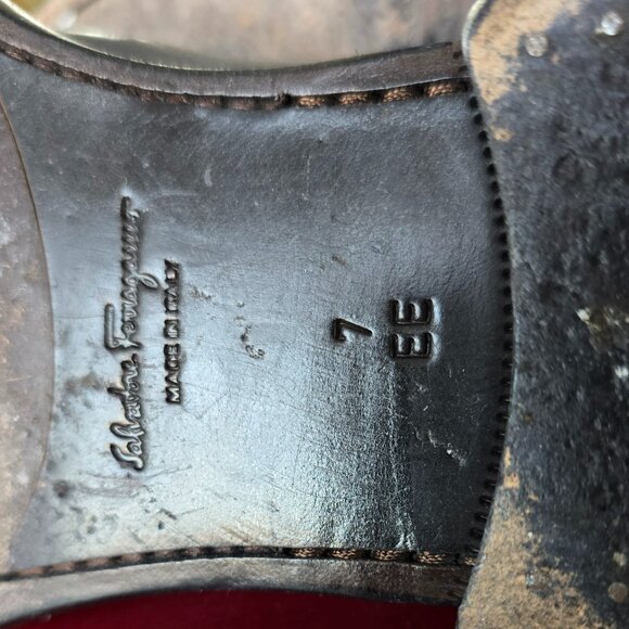 Salvatore Ferragamo Gray Penny Loafer | US 7 EE | Rare | Excellent main image 15